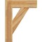 Ekena Millwork Traditional Block Rough Sawn Bracket, Western Red Cedar, 6"W x 26"D x 34"H BKT06X26X34TRA05RWR - alternate 4